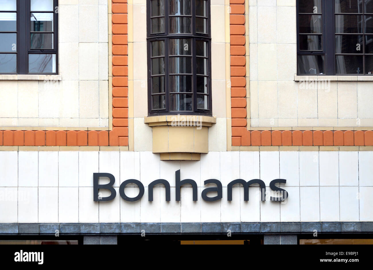 London, England, Vereinigtes Königreich. Bonhams Auktion Haus 101 New Bond Street Stockfoto