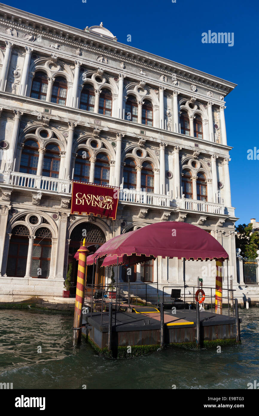 Casino von Venedig, Veneto, Italien Stockfoto