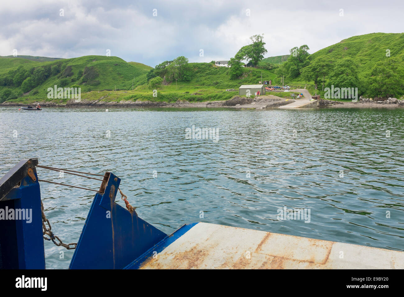 Kerrera Fährstelle Stockfoto