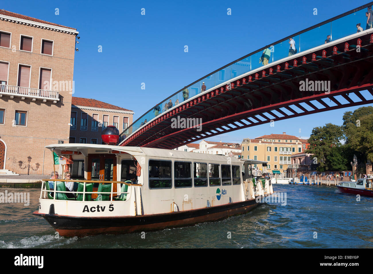 Verfassung-Brücke, Venedig, Veneto, Italien Stockfoto