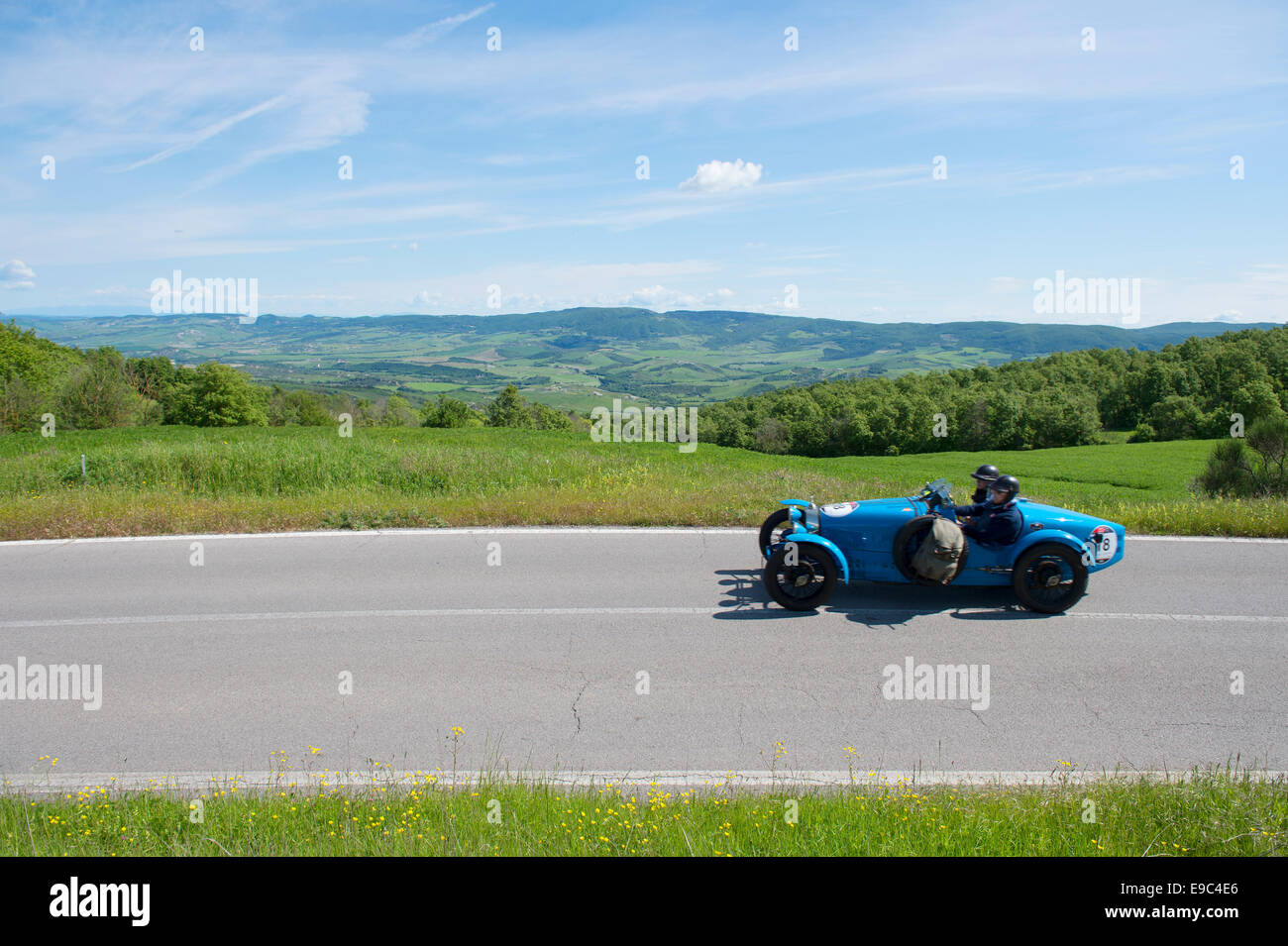 Mille Miglia, Oldtimer, Auto, 1000 Miglia, 2014, Tuscany Stockfoto