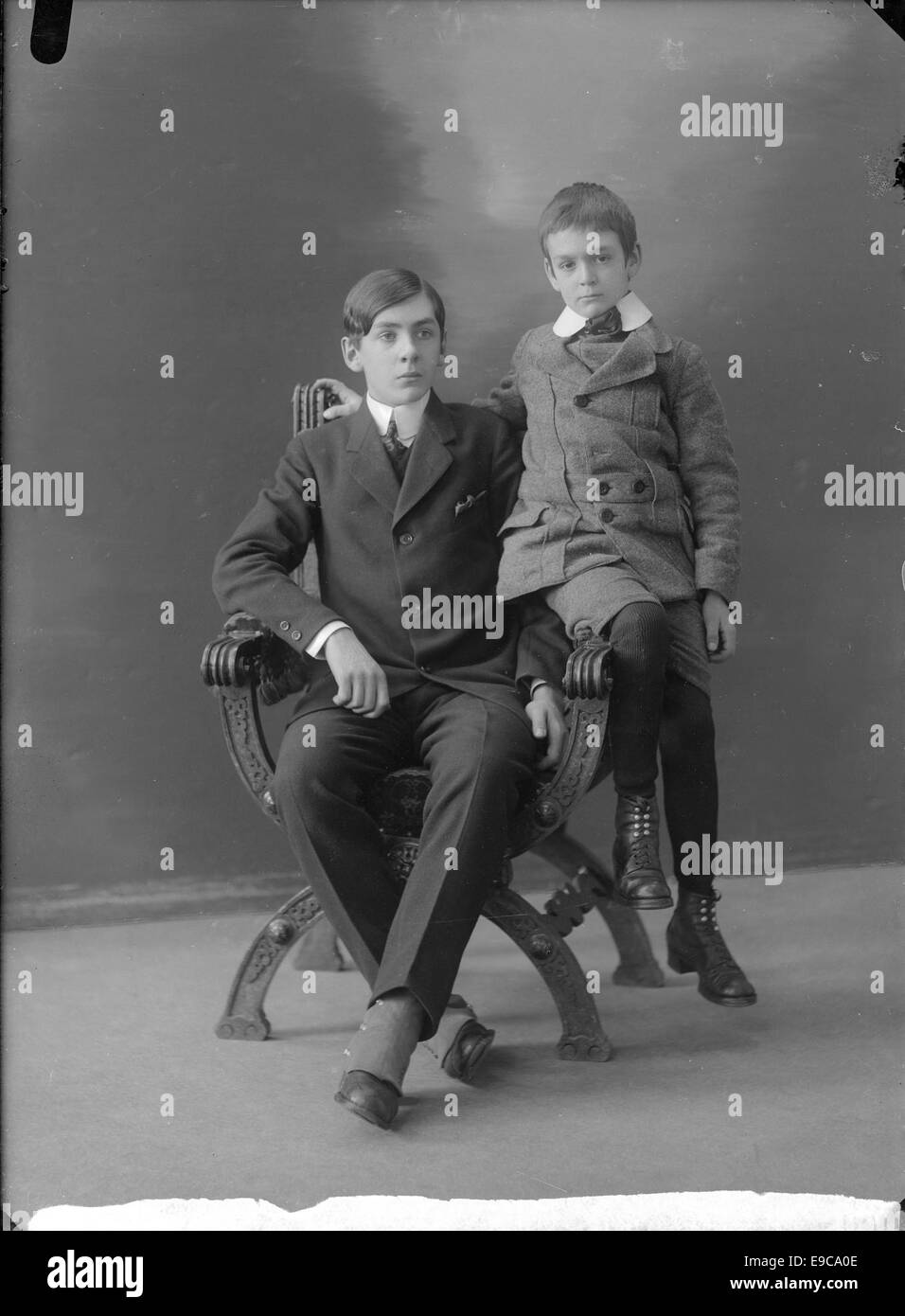 Ein Foto, das im Atelier Ståhlberg aufgenommen wurde und einen historischen Moment zeigt, der mit dem Raumfahrtprogramm Apollo verbunden ist. Das Bild ist im Archiv von Svenska Litteratursällskapet i Finnland erhalten. Stockfoto