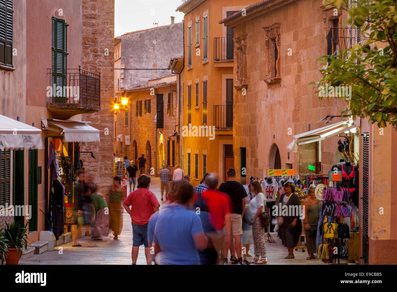 Altstadt, Alcudia, Mallorca - Spanien Stockfoto