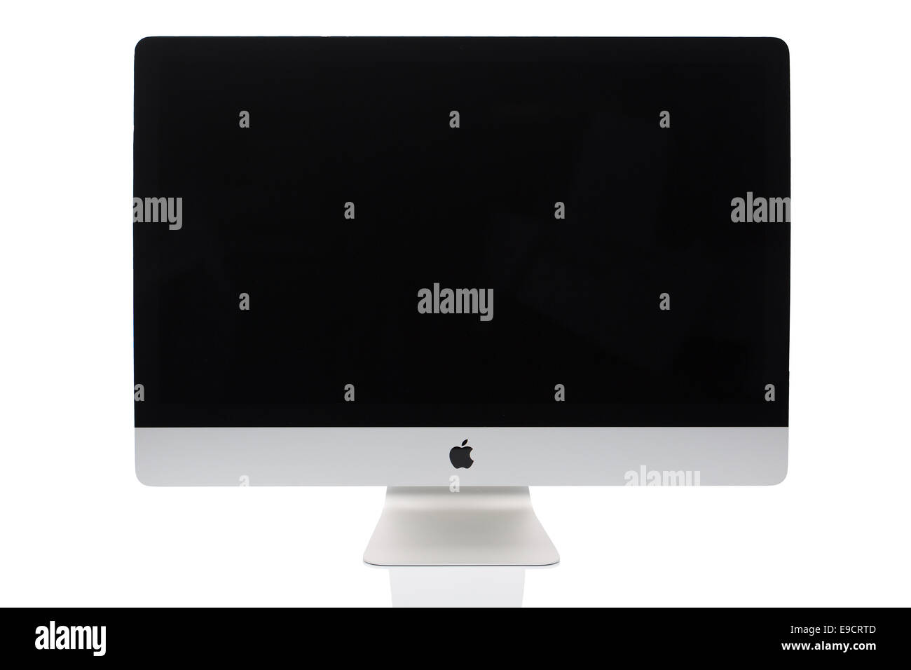 Neuer iMac Desktop-Computer, Mitte 2011 Modell Stockfoto