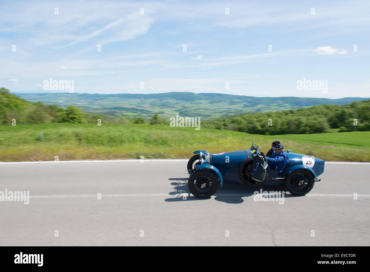 Mille Miglia, Oldtimer, Auto, 1000 Miglia, 2014, Tuscany Stockfoto