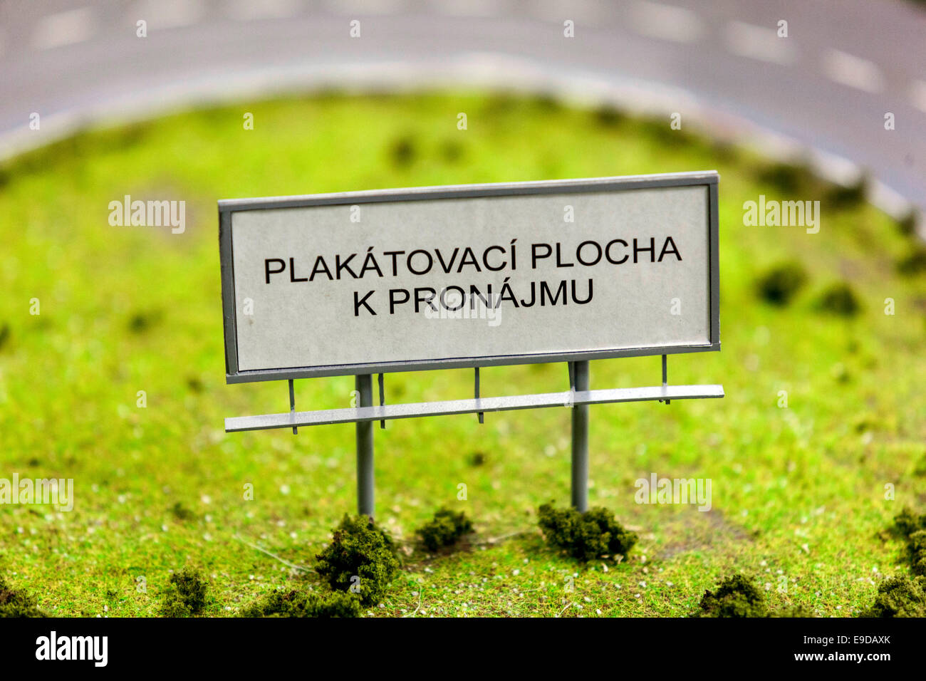 Eisenbahn Modell, Prag Tschechische Republik Stockfoto