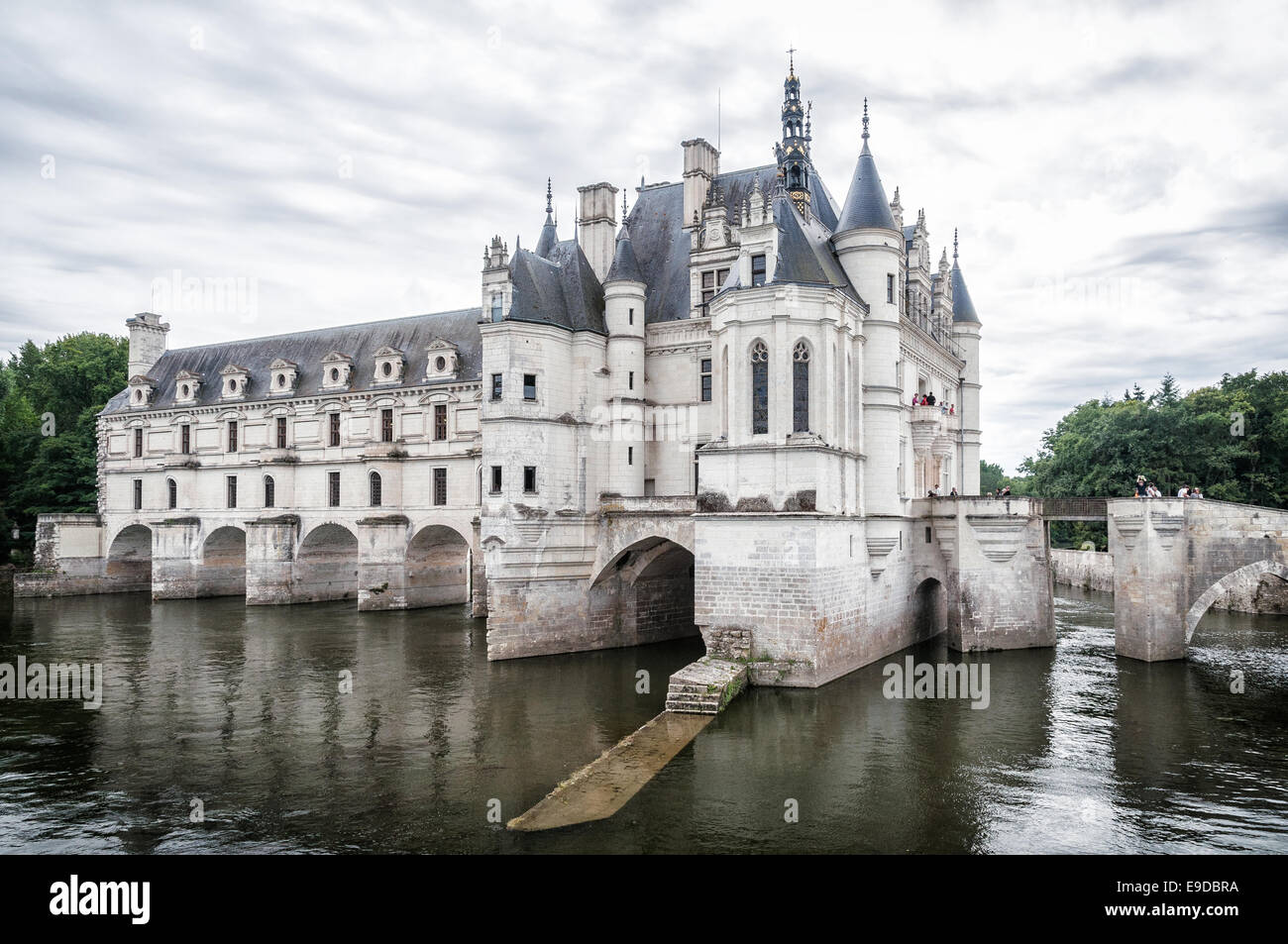 Im Chateau de Chenonceau Stockfotografie Alamy