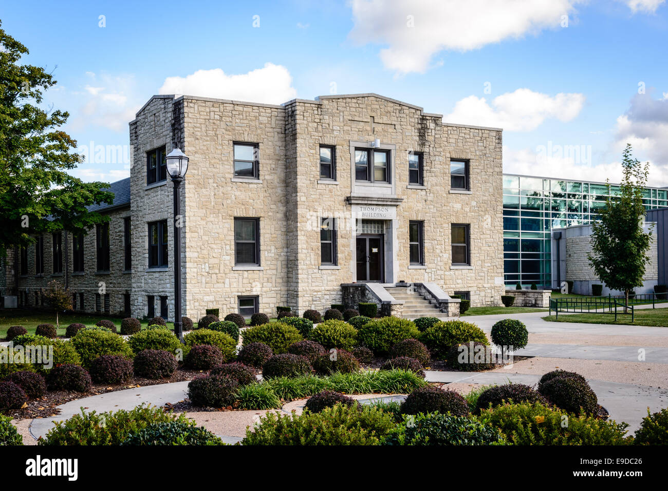 Thompson Gebäude, College of the Ozarks (harte Arbeit U), Point Lookout, Missouri Stockfoto