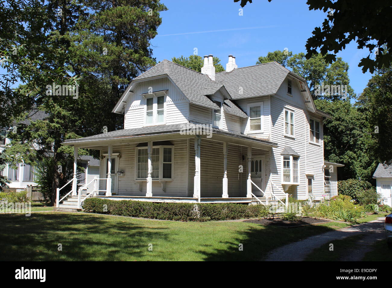 Hütte, des Prinzen Bay, Staten Island, New York Stockfoto Hütte, des Prinzen Bay, Staten Island, New York Stockfoto