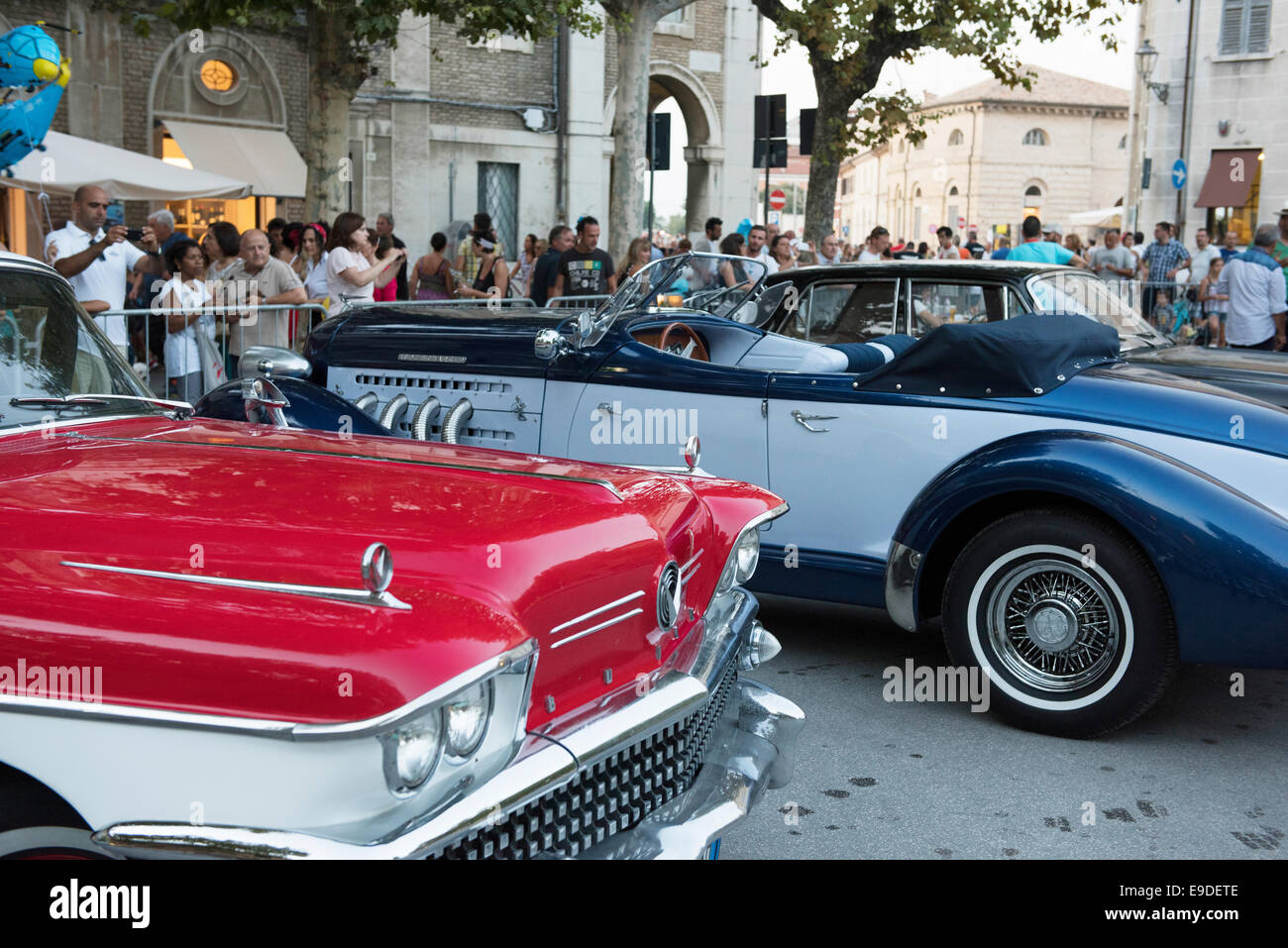 Oldtimer, alte, Oldtimer, Oldtimer, Summer Jamboree, Piazza Simoncelli