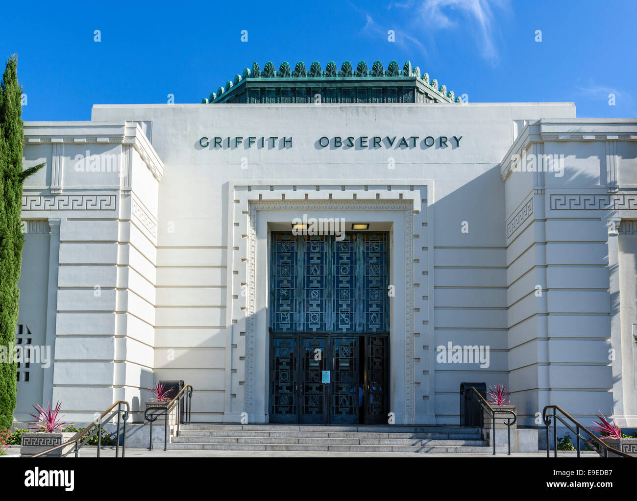 Das Griffith Observatory im Griffith Park, Los Angeles, Kalifornien, USA Stockfoto