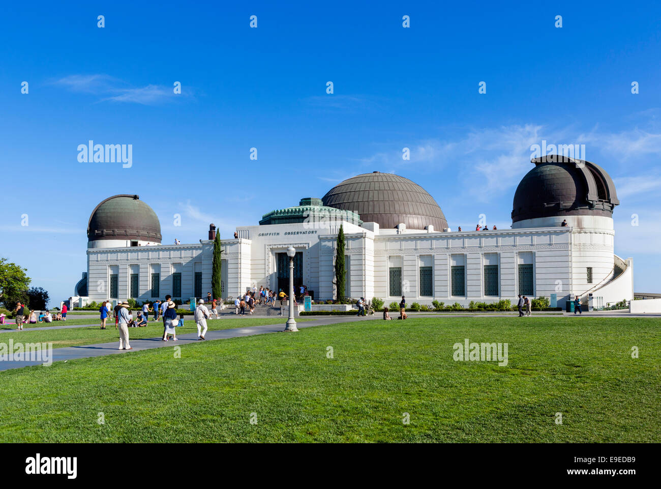 Das Griffith Observatory im Griffith Park, Los Angeles, Kalifornien, USA Stockfoto