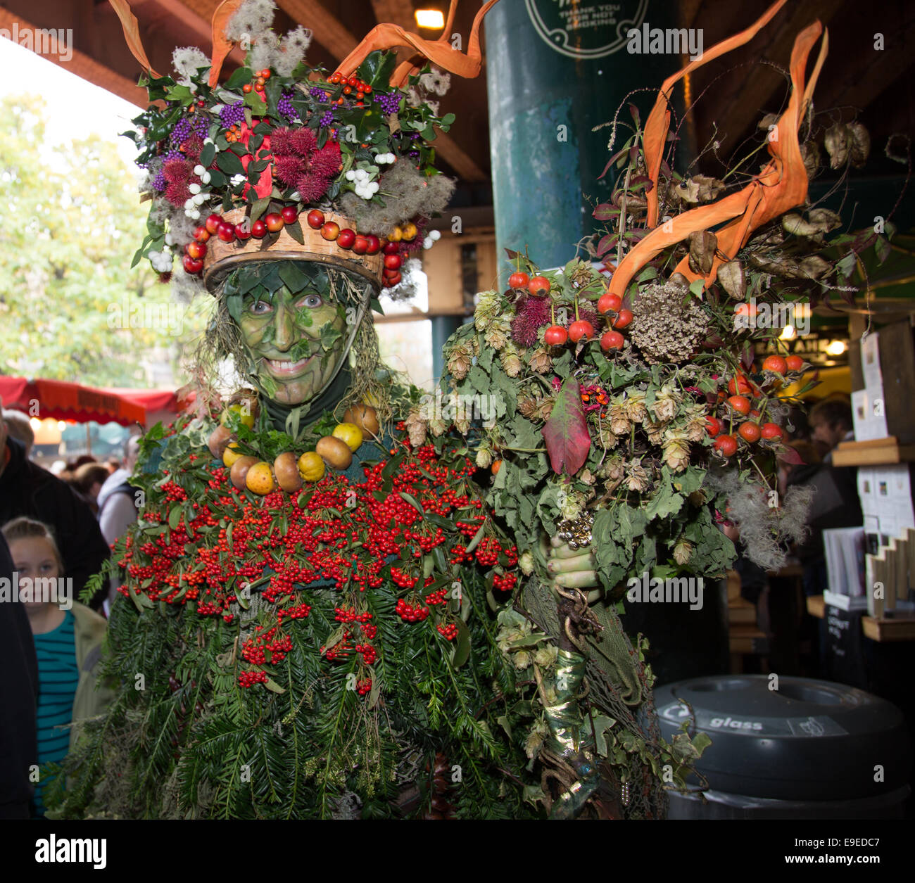 Borough Market London Apfel Tag Stockfoto