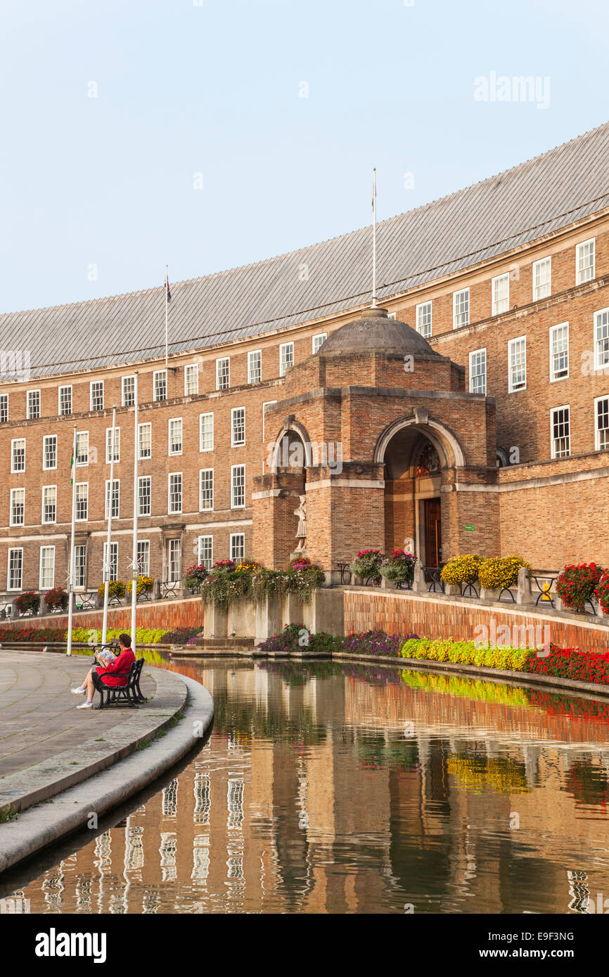 England, Somerset, Bristol, Rathaus, Architekt Vincent Harris Stockfoto