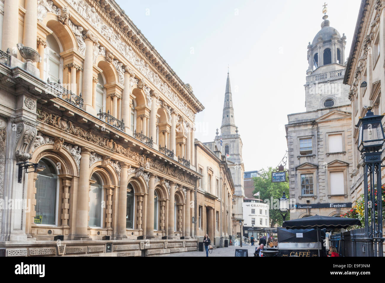 England, Somerset, Bristol, Altstadt, Mais Straße Stockfoto