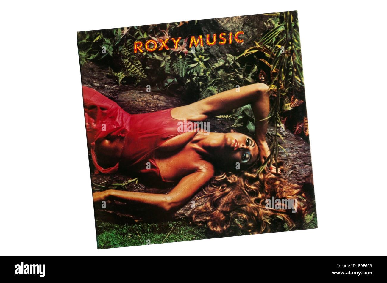 Gestrandet war das 3. Album von der Kunst-Rock-Band Roxy Music, veröffentlicht im Jahr 1973. Stockfoto