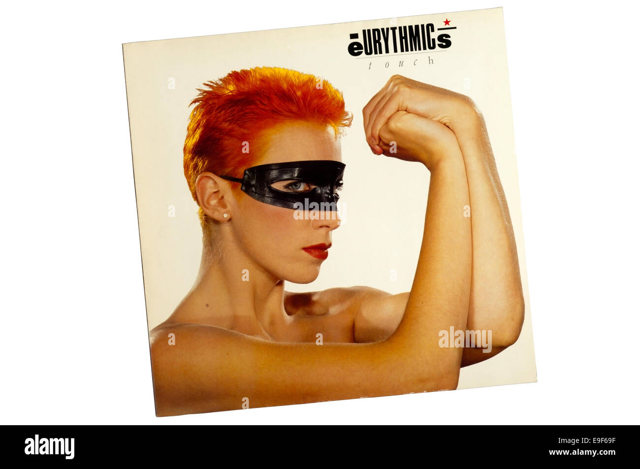 Touch wurde das 3. Studioalbum der britischen New-Wave-Duos Eurythmics, 1983 veröffentlicht. Stockfoto