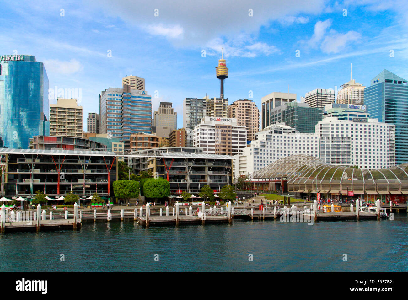 Landschaftsarchitektur in Sydney, Australien Stockfoto