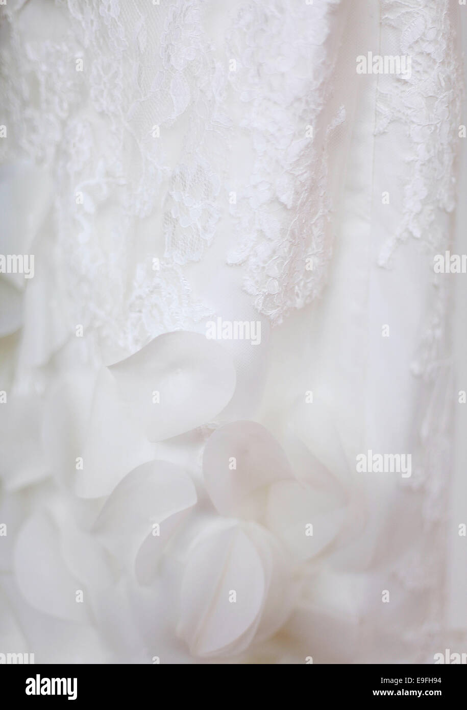 Hochzeitskleid Stockfoto