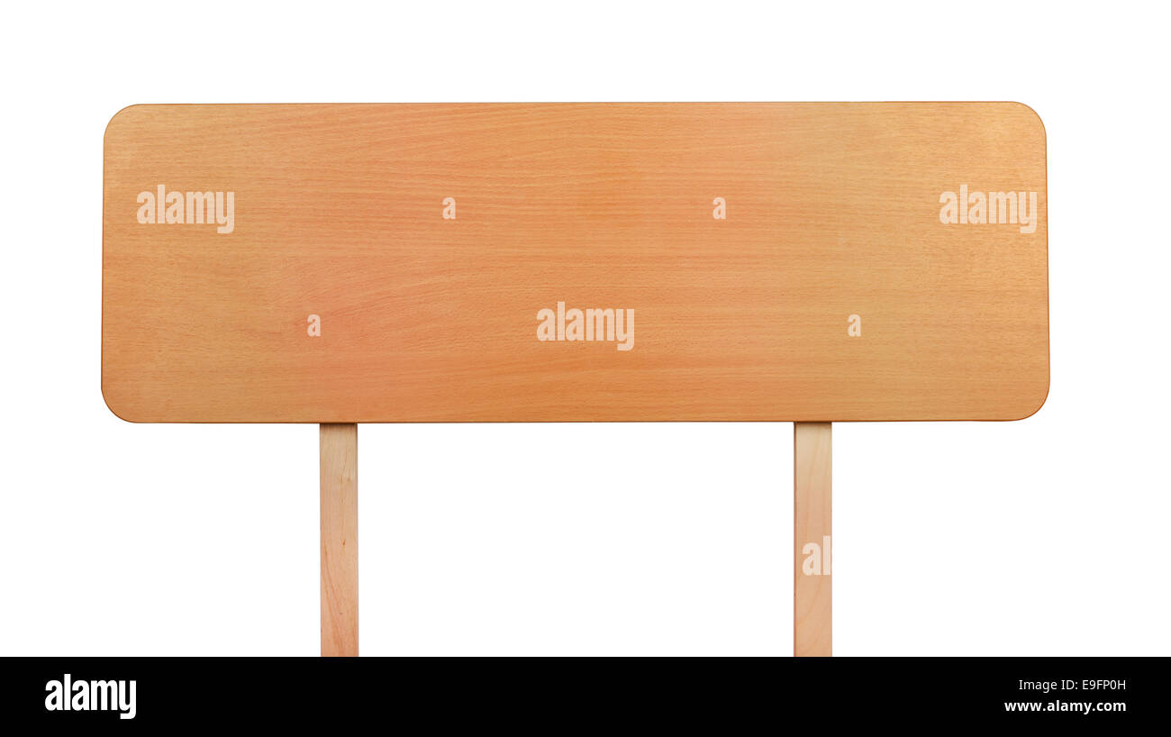 Holz Schild Stockfoto