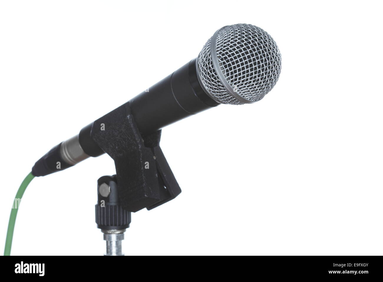 Stimme-Mikrofon Stockfoto