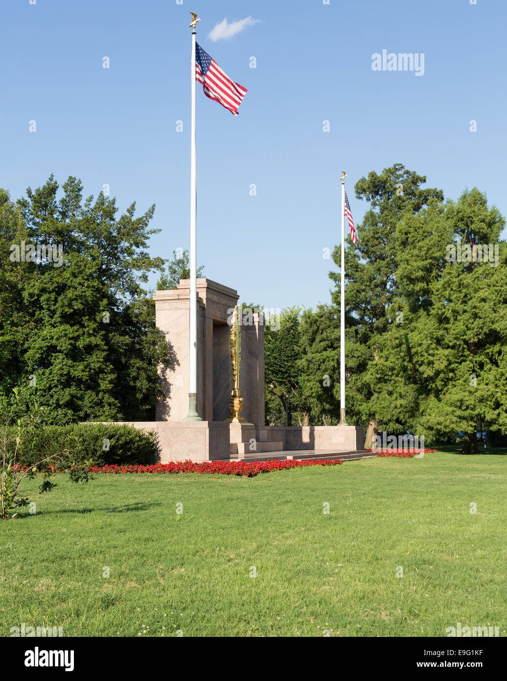 Zweite Division Memorial Washington DC Stockfoto