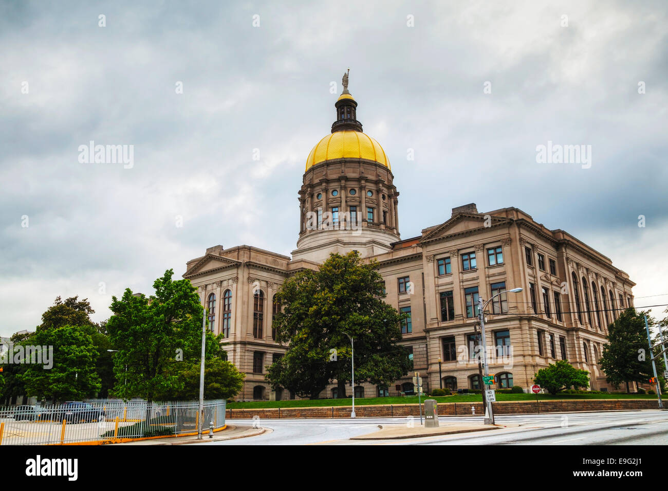 Georgia State Capitol Gebäude in Atlanta Stockfoto