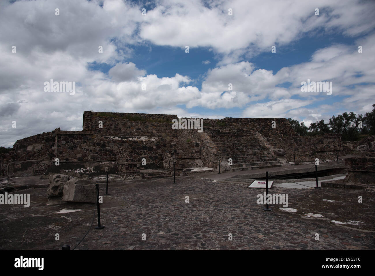 Teotihuacan, Mexiko Stockfoto