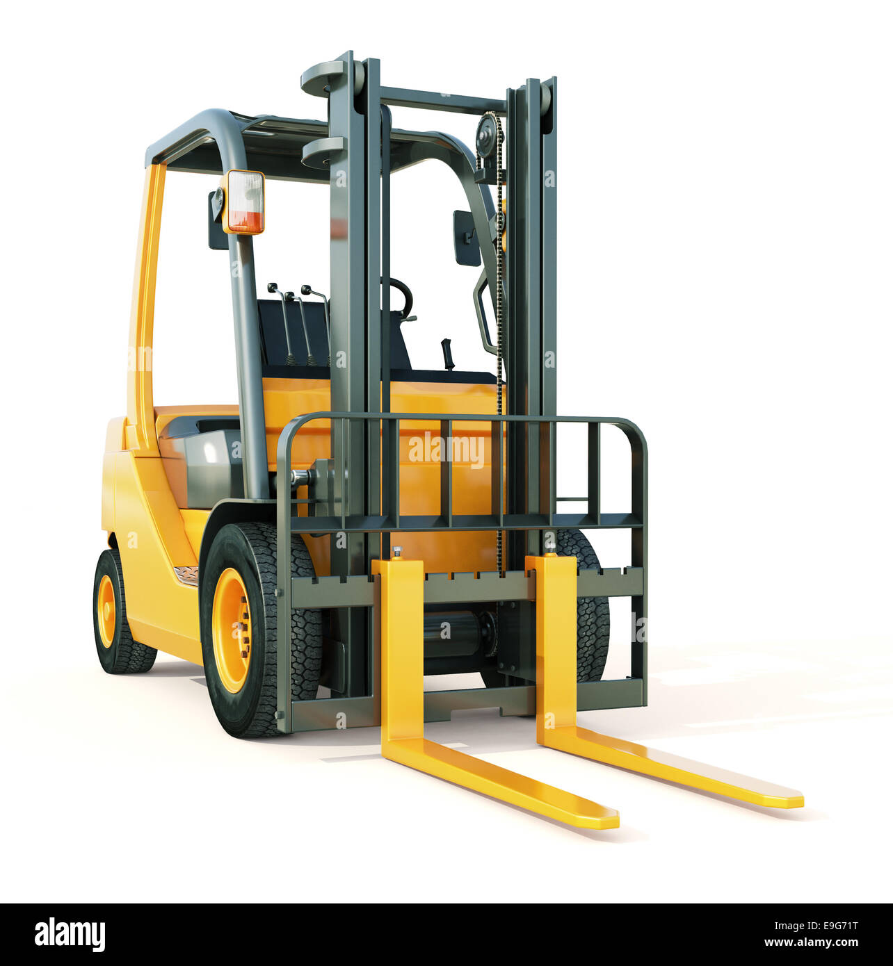 Gabelstapler Stockfoto