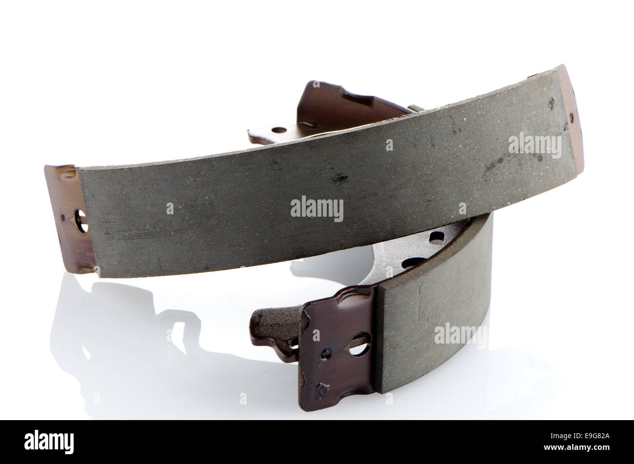Auto-Bremsbeläge Stockfoto