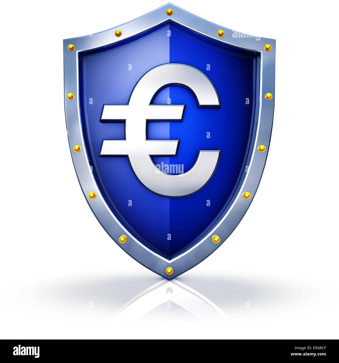 Euro-Schutz Stockfoto