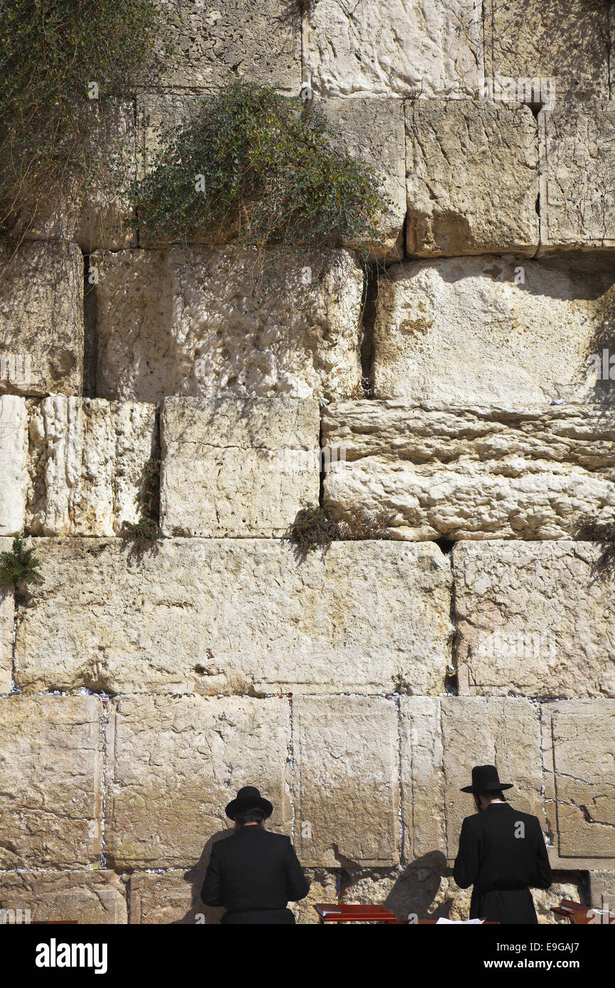 Die religiösen Juden Stockfoto