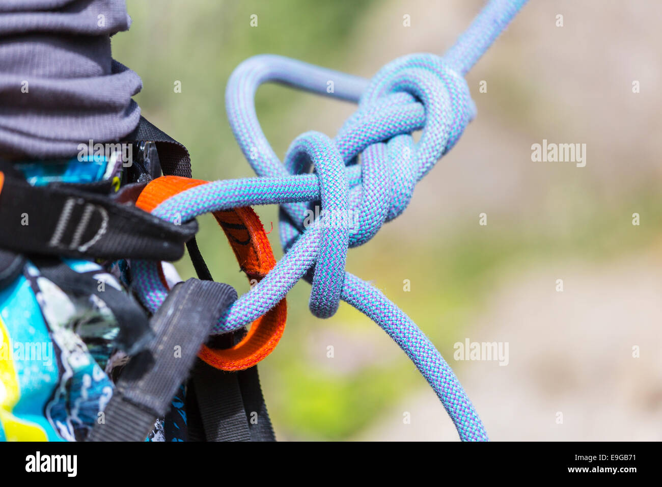 Kletterausrüstung Stockfoto