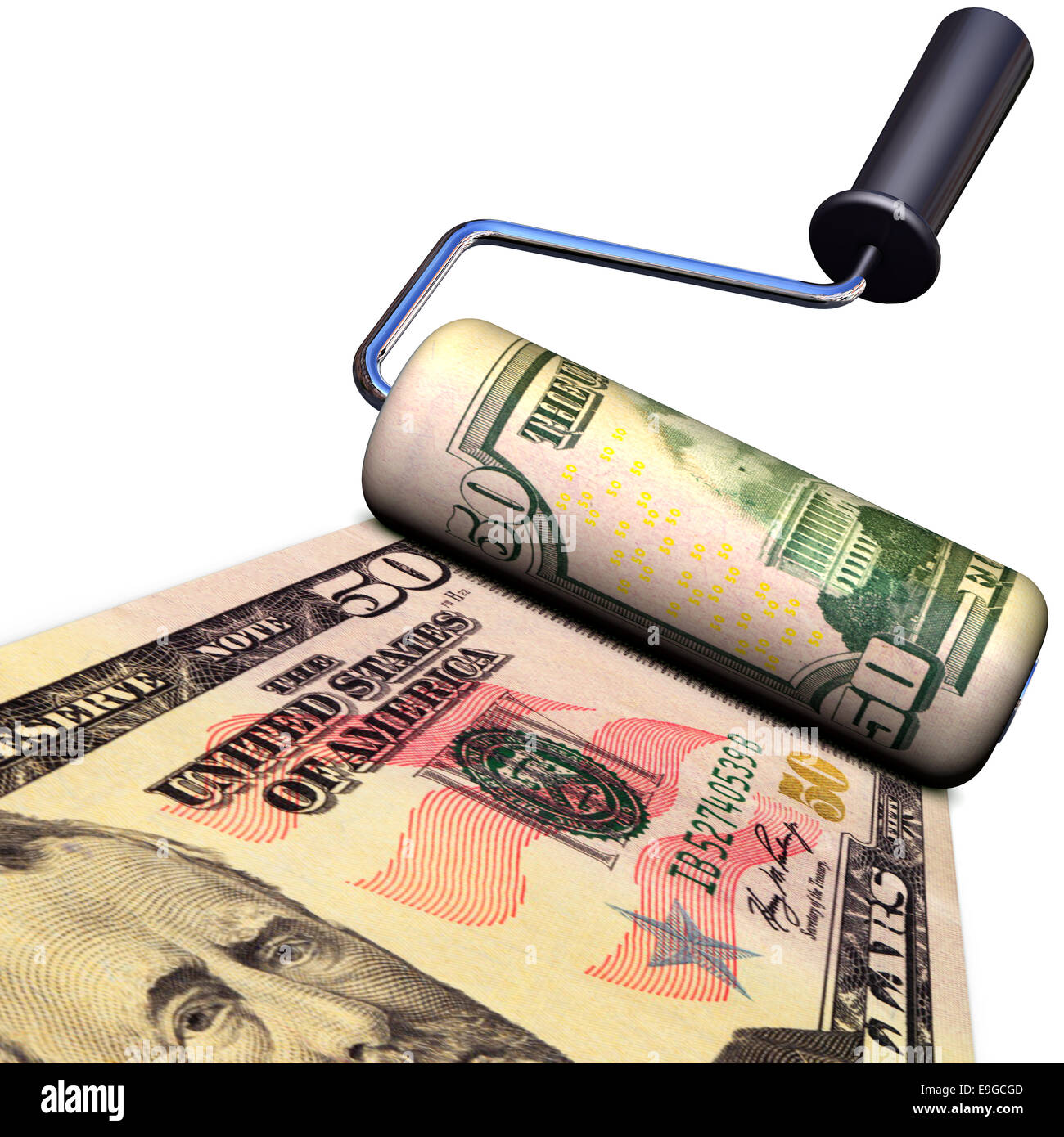 Geld verdienen Stockfoto