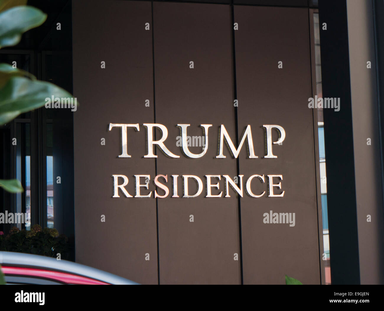 Trump-Residence in Istanbul Stockfoto