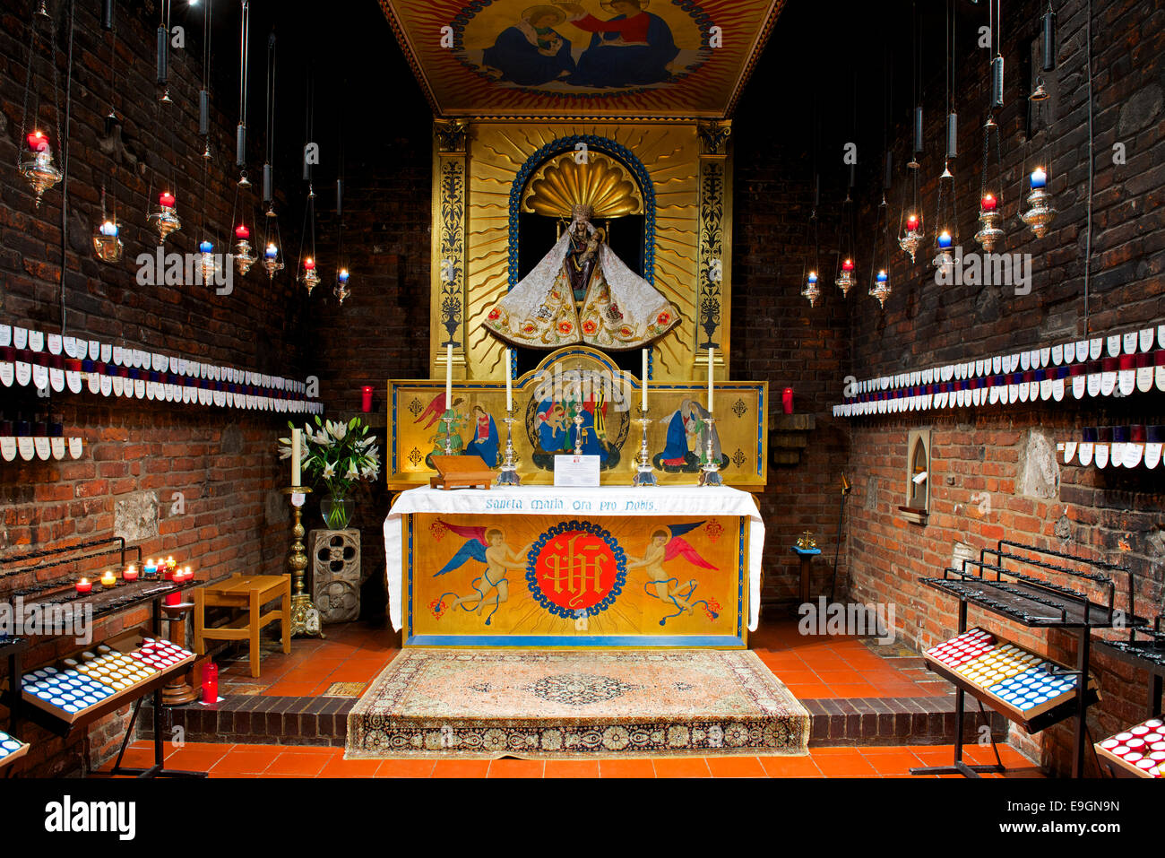 Das Heiligtum unserer lieben Frau bei Walsingham, Norfolk, England UK Stockfoto