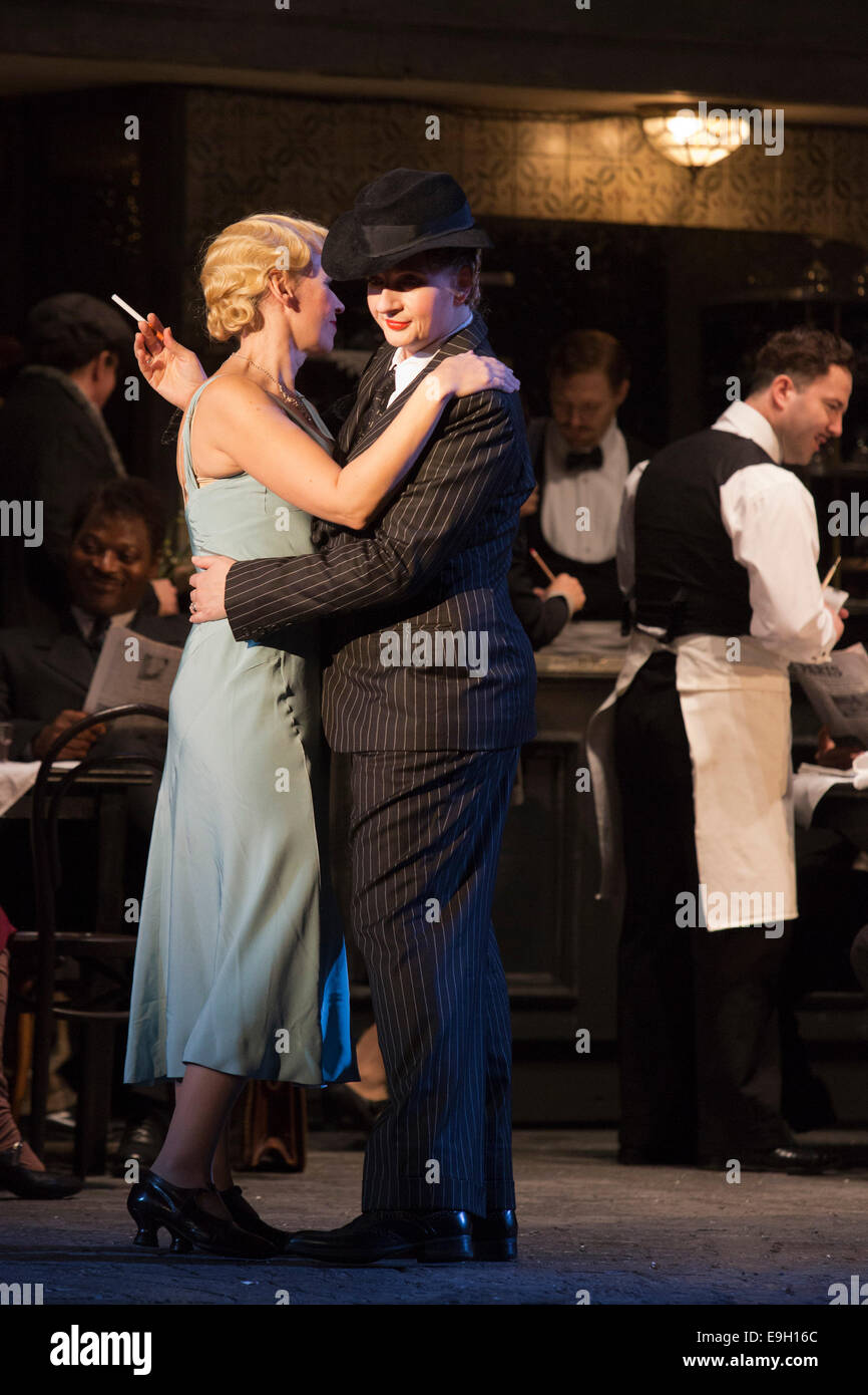 Generalprobe der Puccini-Oper "La Bohème" Darsteller Angel Blue als Mimi im London Coliseum Stockfoto