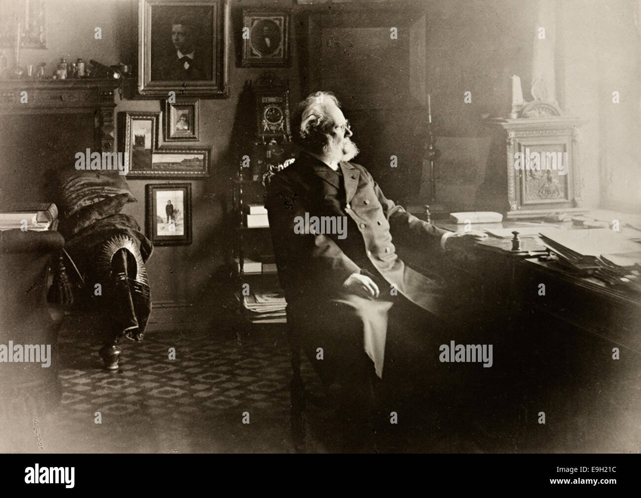 Henrik Ibsen, ca 1898 Stockfoto