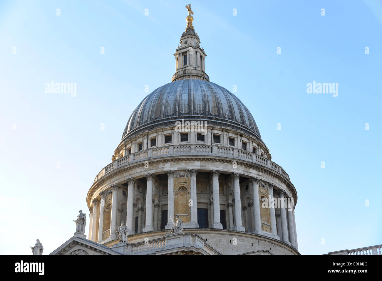 Kuppel von St. Paul &#39; s Cathedral, London, London Region, England, Vereinigtes Königreich Stockfoto