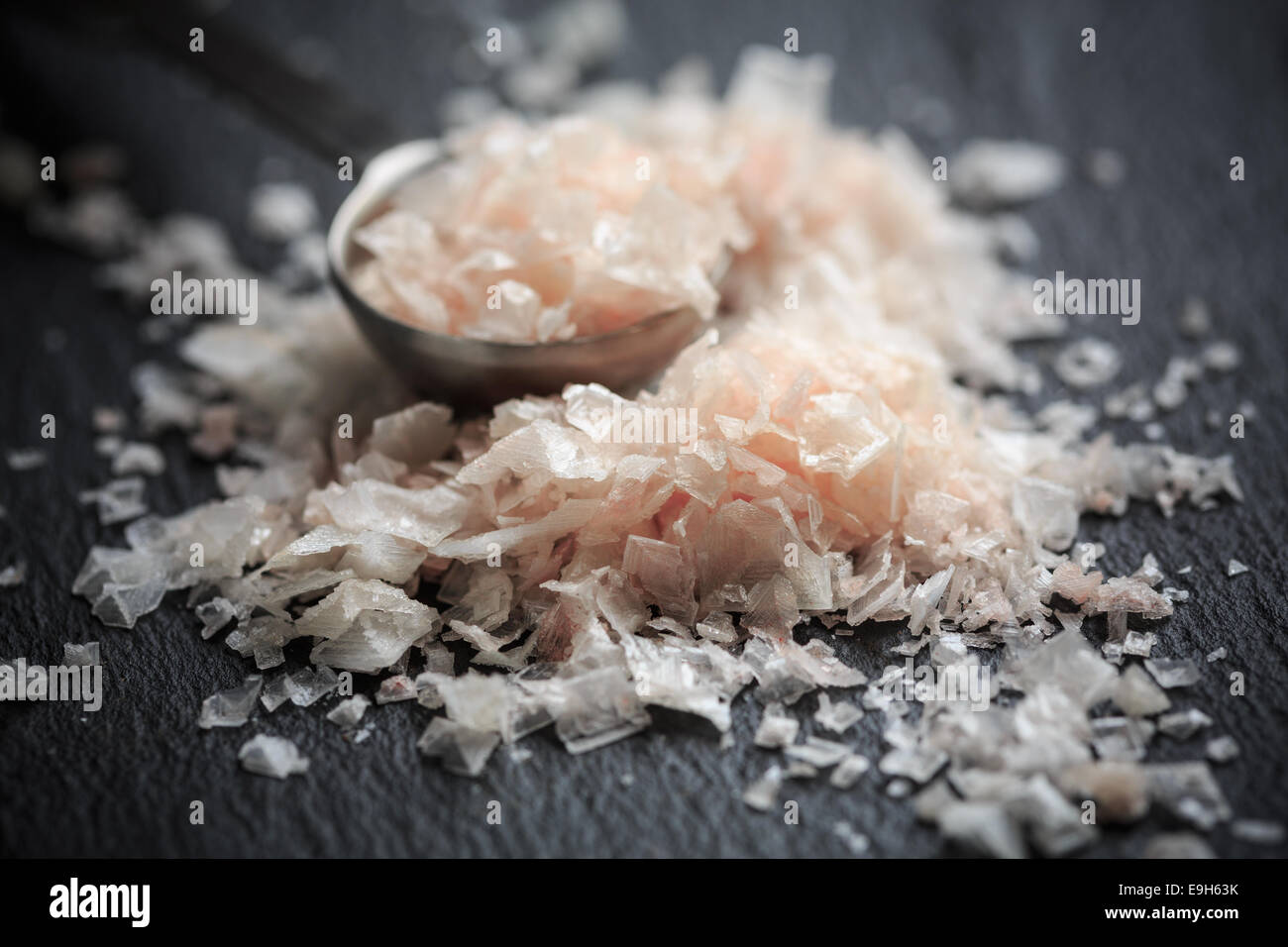 Murray River Gourmet Salz Flocken Stockfoto