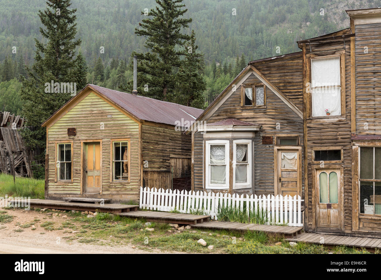 Ghost Town St Elmo, Colorado, USA Stockfoto