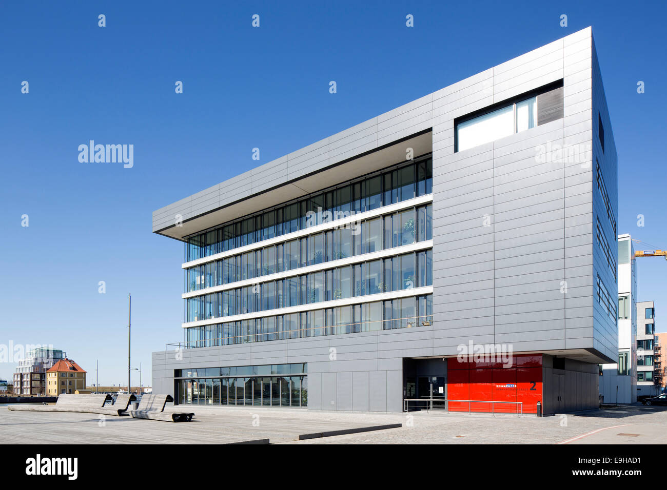 T.i.m.e.Port Bremerhaven Technologie Center, Bremerhaven, Bremen, Deutschland Stockfoto
