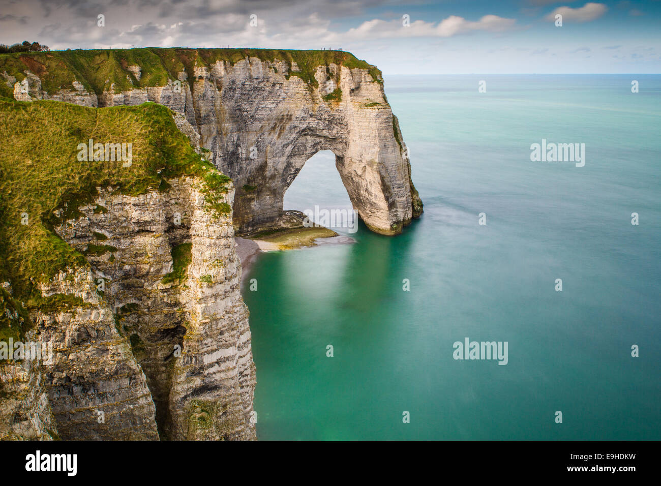 Küste von Etretat (Etretat), Frankreich Stockfoto