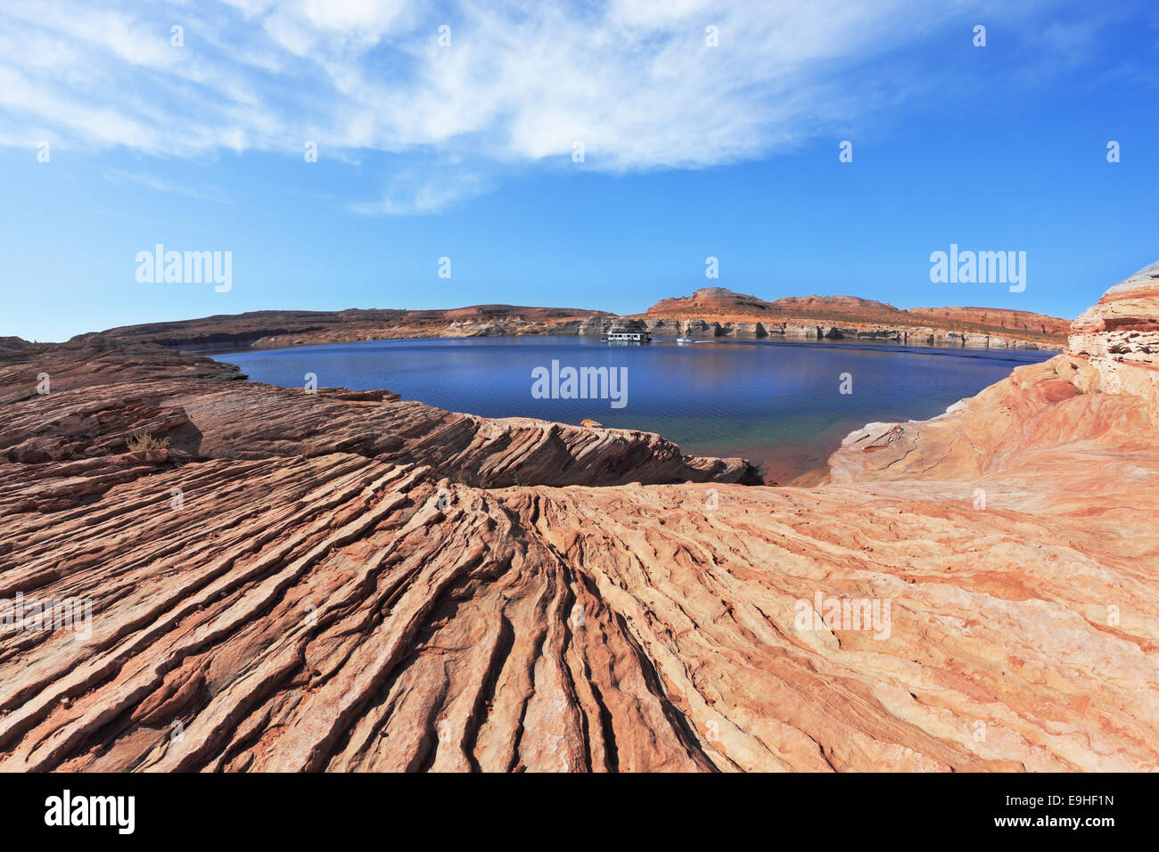 Die kleine Bucht Stockfoto