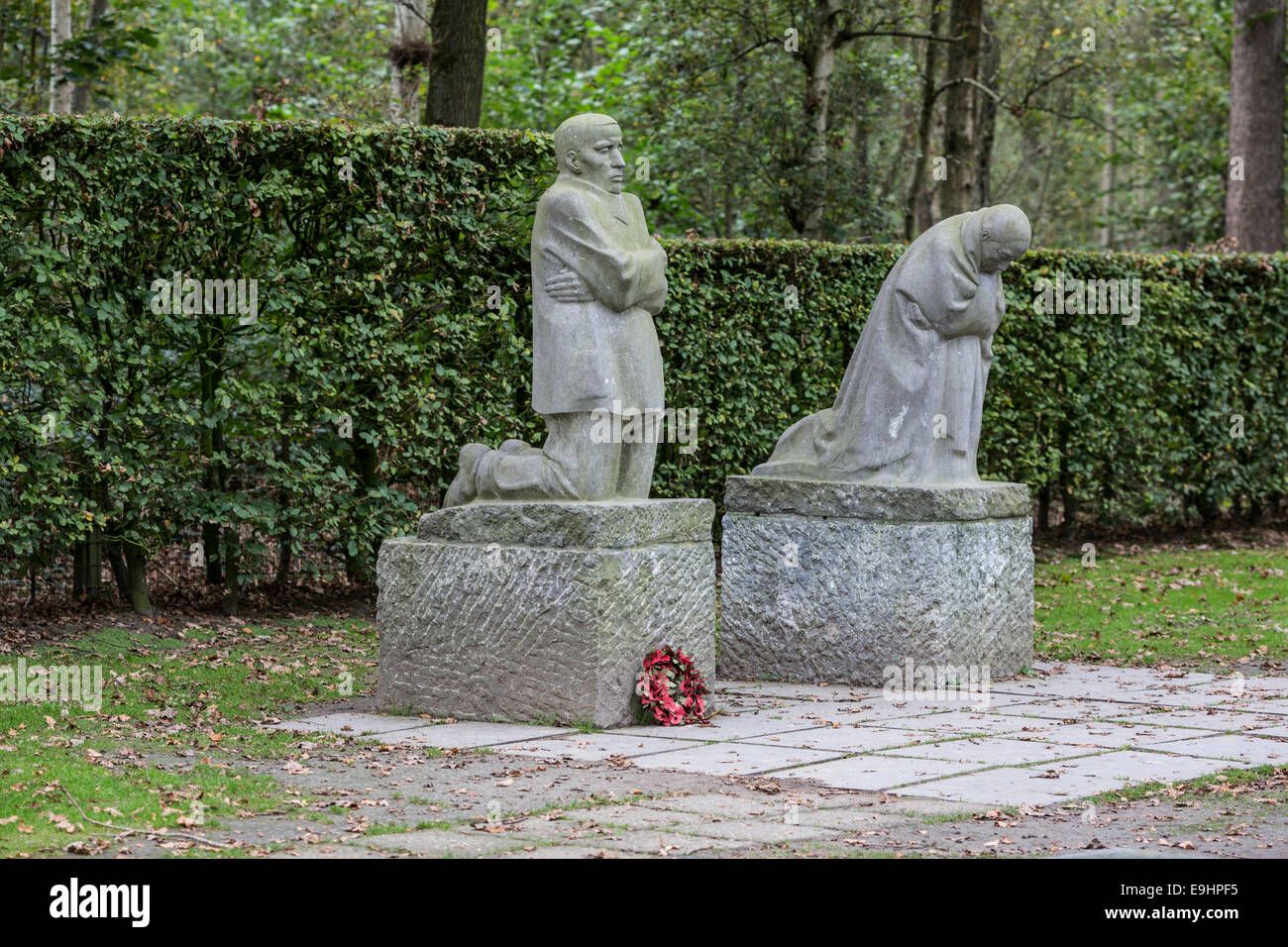 Kaethe Kollwitz Statuen in Vladslo deutschen Krieg