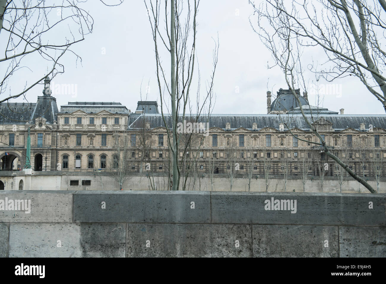 Reise Fotografie zeigt typisch französische Architektur und Gebäude in der Hauptstadt Paris. Stockfoto
