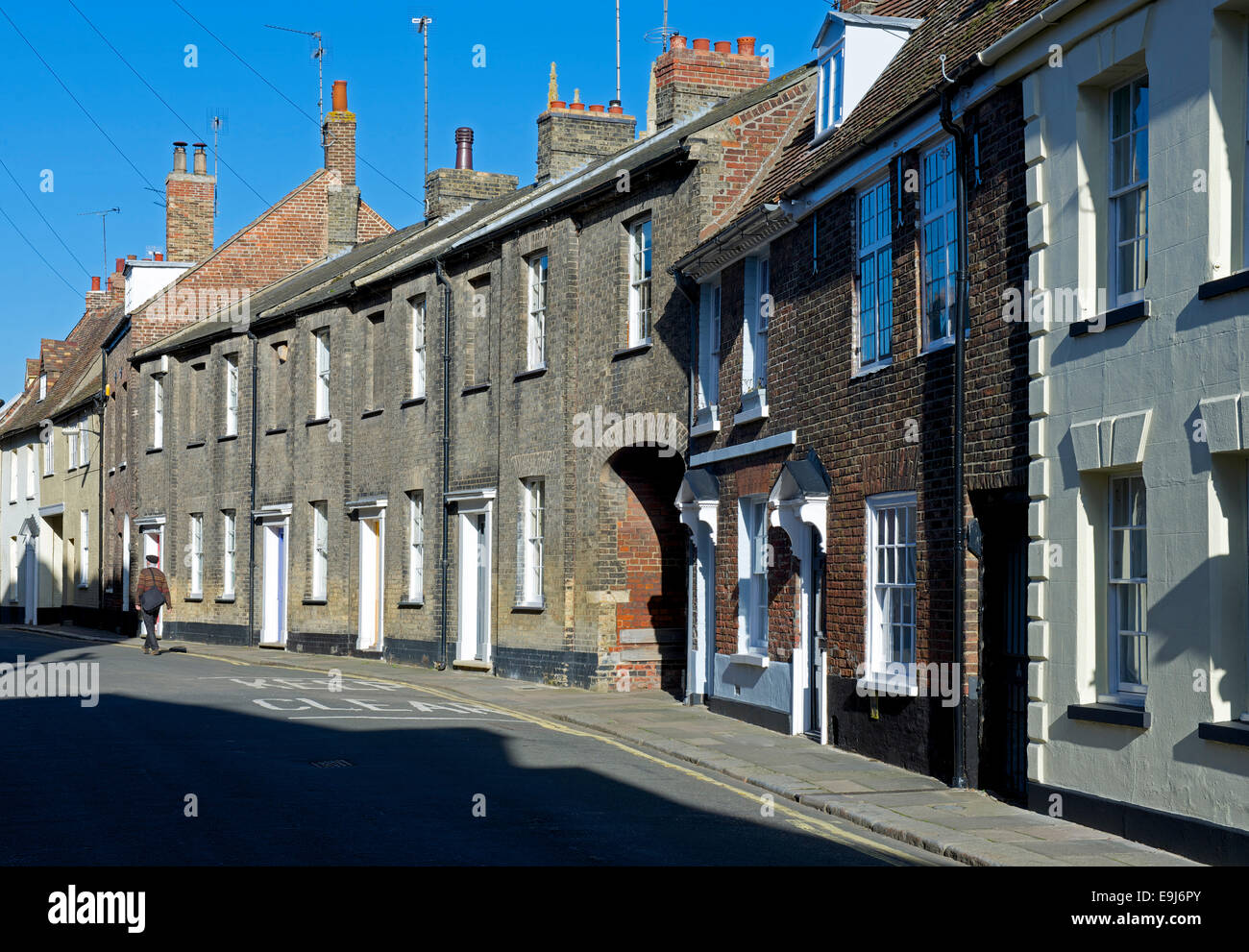 Nelson Street in Kings Lynn, Norfolk, England UK Stockfoto