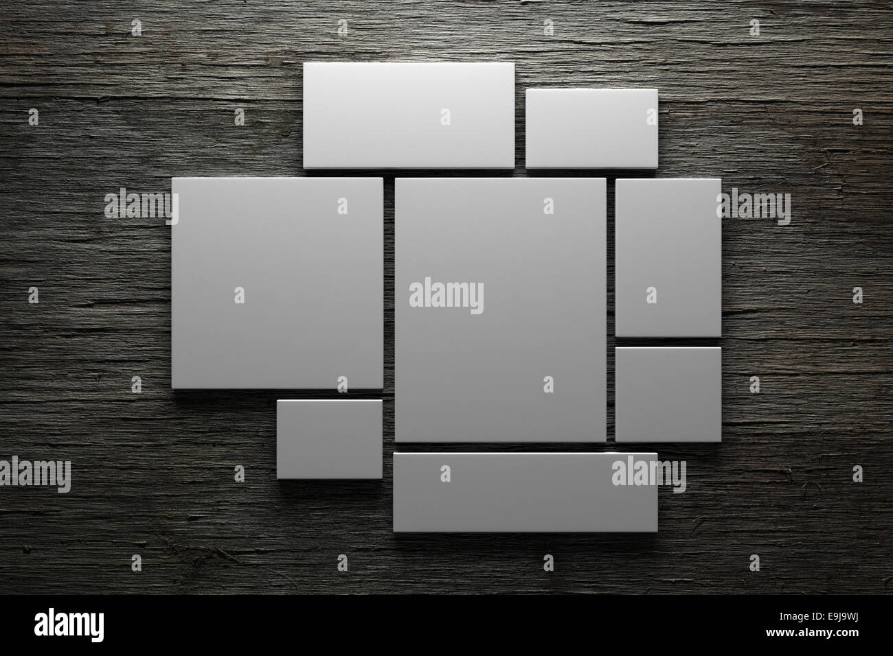 Leere Leinwand Hintergrund Stockfoto