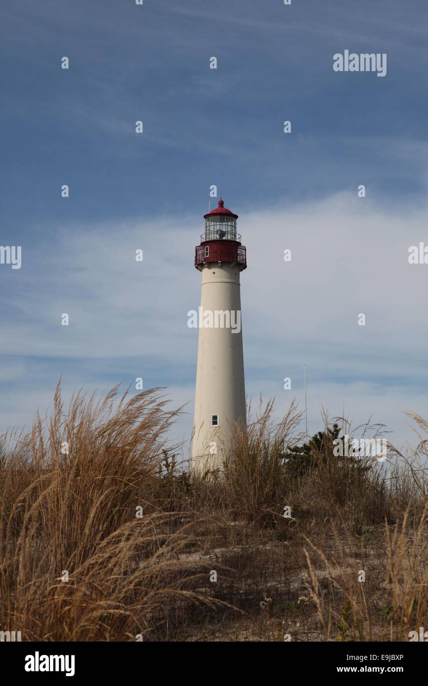 Leuchtturm am Cape May, New Jersey USA Amerika Stockfoto