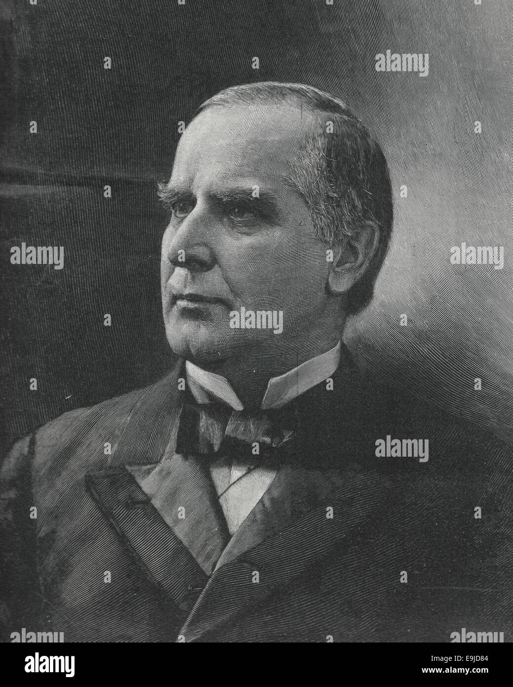 Präsident William McKinley, ca. 1901 Stockfoto